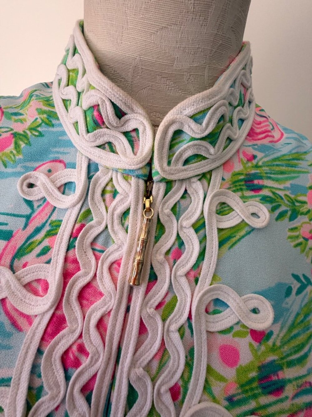 Lilly Pulitzer Jane Womens Shift Dress Size 4 Polyester Collar Multicolor Casual - Picture 6 of 12
